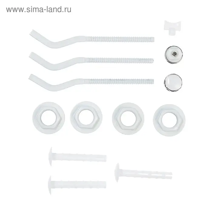 Комплект для подключения радиатора OTMO, 1×1/2 Комплект для подключения радиатора OTMO, 1×1/2", с тремя кронштейнами, в блистере