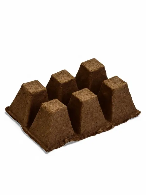 Набор для рассады: торфяная кассета, 12 ячеек по 50 мл, поддон _ × _ см, зелёный Набор для рассады: торфяная кассета, 12 ячеек по 50 мл, поддон _ × _ см, зелёный