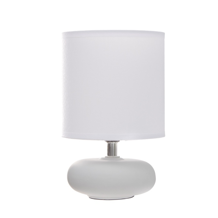 Настольная лампа Настольная лампа "Ассенса" Е14 40вт белый 13х13х22 см