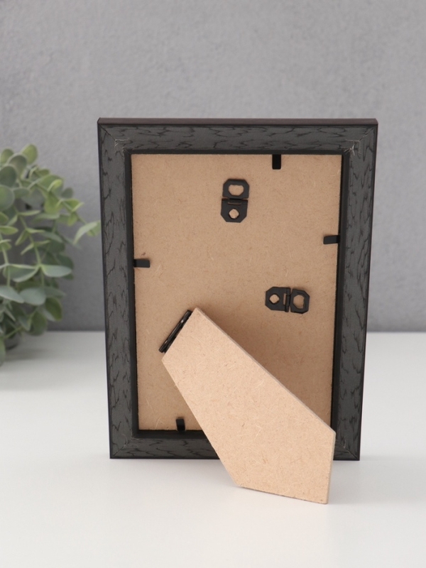 Фоторамка пластик Фоторамка пластик "МИРАМ" 10х15 см, венге