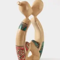 Фигурка &laquo;Вместе&raquo;, 20 см, дерево