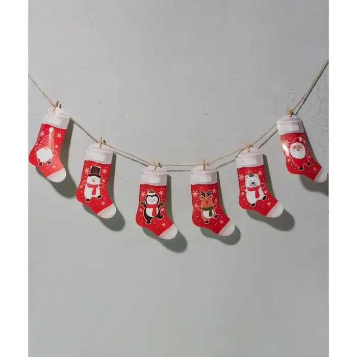 Гирлянда с прищепками "Новогодняя", дл. 150 см