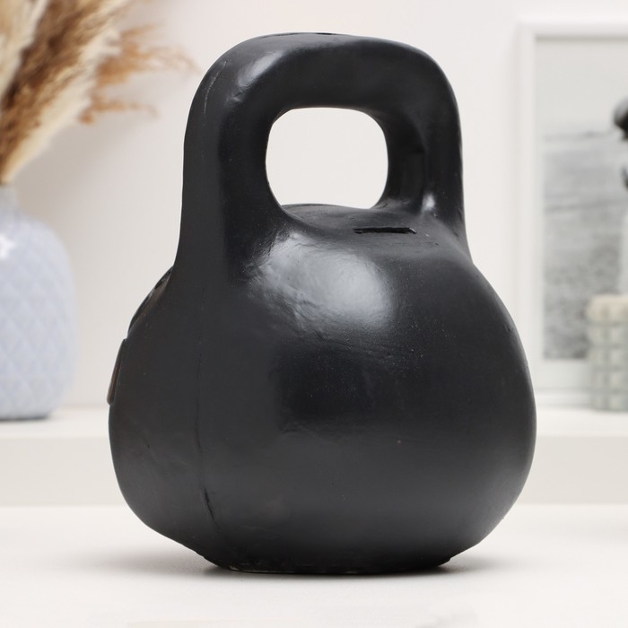 Копилка "Гиря Россия" 17х17х20см