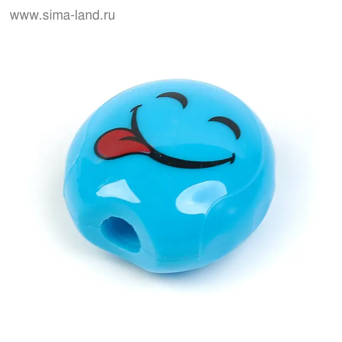 Точилка с контейнером «Смайлики», МИКС Точилка с контейнером «Смайлики», МИКС