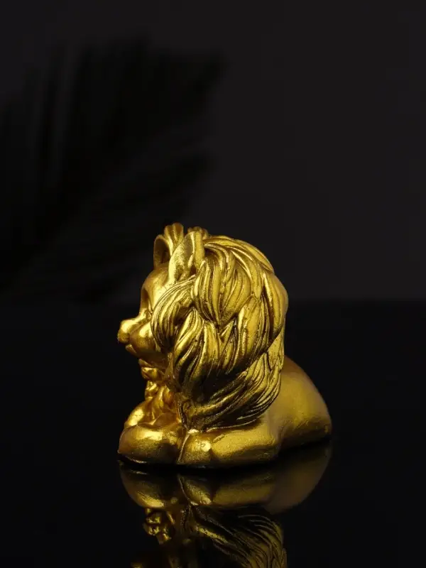 Фигура Фигура "Пони мама" 9х7х6 см, золото