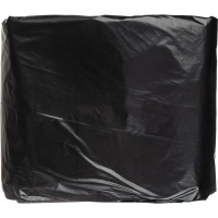 Мешки для мусора ПВД 160л 50 мкм 50шт/уп черный 90х110см