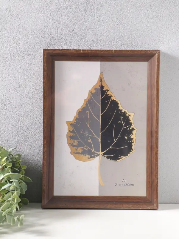 Фоторамка пластик формат А4 см "Прованс" бежево-коричневый 33,7х24,8х3 см