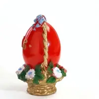 Свеча декоративная &laquo;Пасхальное яйцо в корзинке&raquo;, 7&times;10.5 см, 130 г