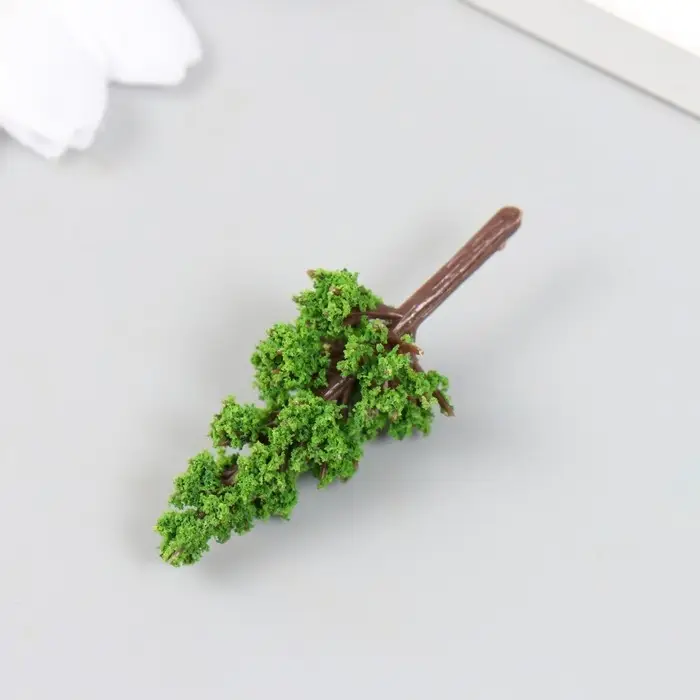 Искусственное растение для творчества пластик  Искусственное растение для творчества пластик "Пихта" 2х4,3 см