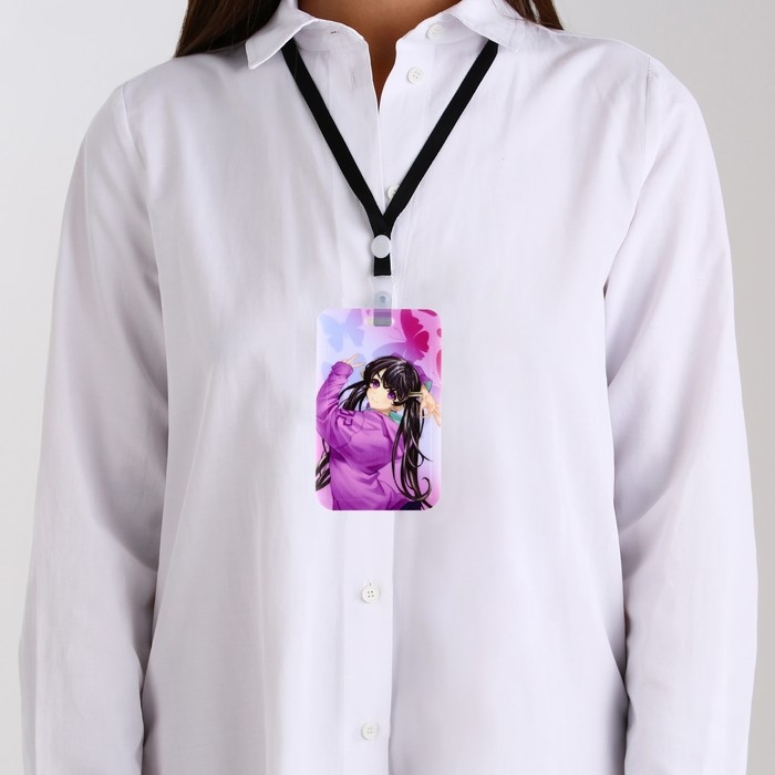 Чехол для бейджа «Аниме», 6,9 х 11 см Чехол для бейджа «Аниме», 6,9 х 11 см