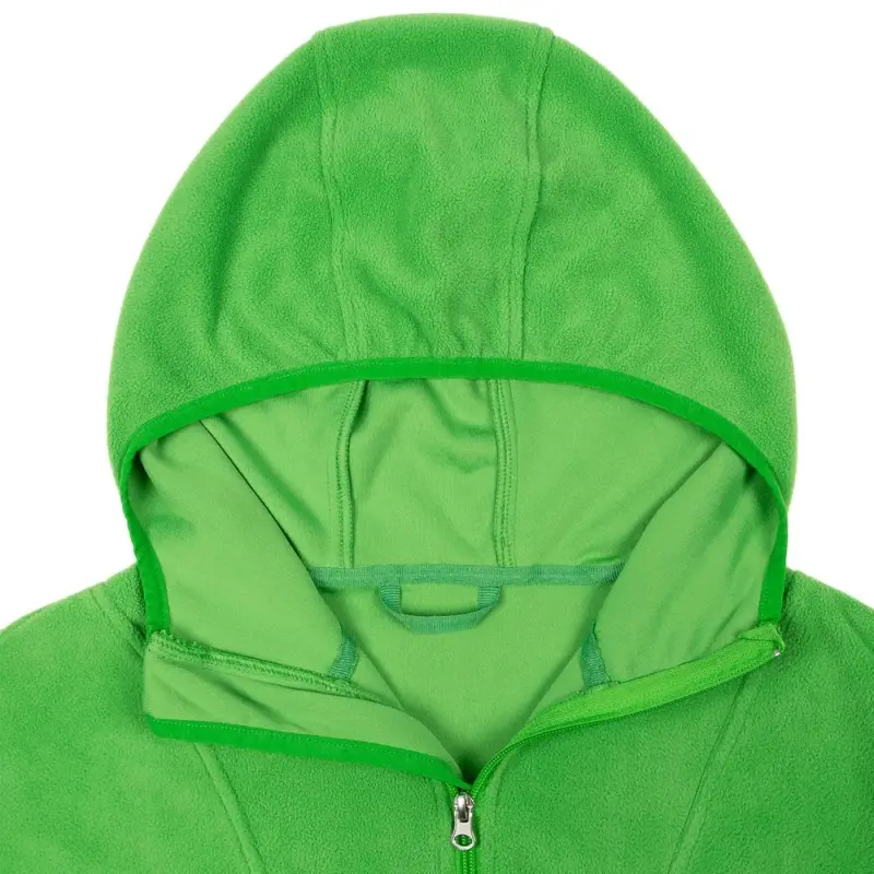 Анорак флисовый унисекс Fliska, зеленое яблоко, размер XS/S Анорак флисовый унисекс Fliska, зеленое яблоко, размер XS/S