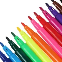 Фломастеры 12 цветов Calligrata &laquo;Принцесса&raquo;, невентилируемый колпачок