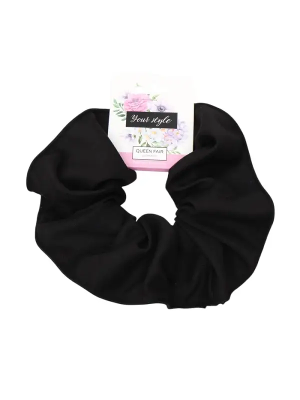 Резинка для волос "Орбита гранд" классик, 14 см, чёрный