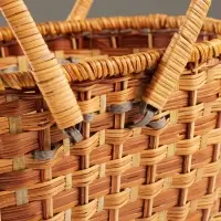 Корзина плетеная &laquo;Пикник&raquo;, 20&times;33&times;18/33, ротанг