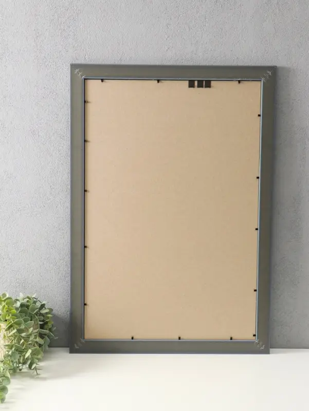 Фоторамка для фото 40х60 см "Luxe Elegance" пластик, морской, (пластик экран)