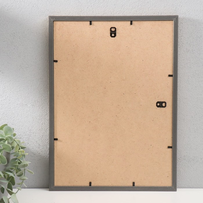 Фоторамка пластик Фоторамка пластик "МИРАМ" 25х35 см, золото (пластиковый экран)