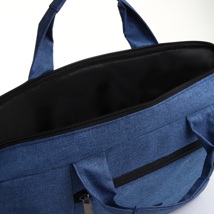 Сумка для ноутбука «Алекс», цвет синий