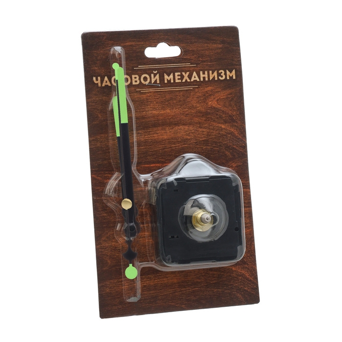 Часовой механизм «Соломон-51», плавный ход, шток 16 мм, стрелки 77/102/91 мм, светящиеся Часовой механизм «Соломон-51», плавный ход, шток 16 мм, стрелки 77/102/91 мм, светящиеся