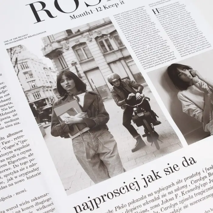 Пленка флористическая «Газета моды» 65 мкм, 50×58 см Пленка флористическая «Газета моды» 65 мкм, 50×58 см