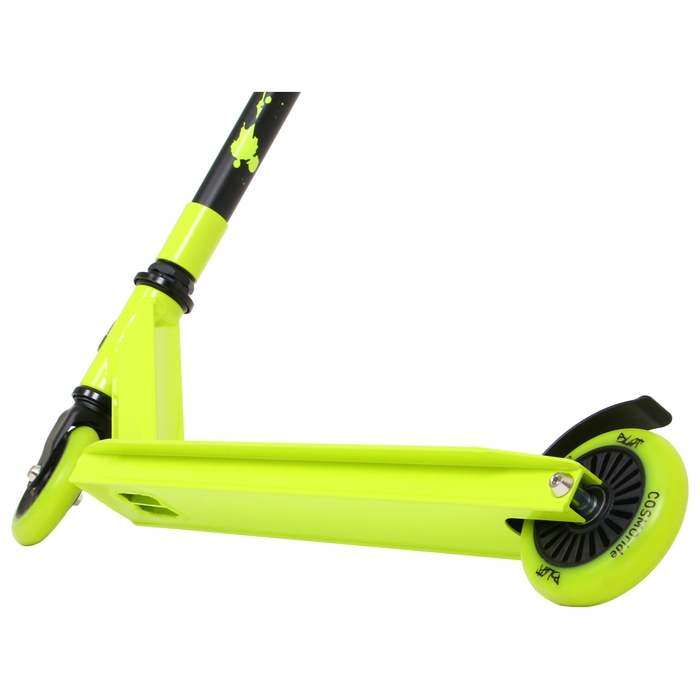 Самокат трюковой COSMORIDE BLOT, колёса PU 100 мм, ABEC 7, цвет салатовый Самокат трюковой COSMORIDE BLOT, колёса PU 100 мм, ABEC 7, цвет салатовый