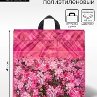 Пакет &laquo;Рапсодия&raquo;, полиэтиленовый с петлевой ручкой, 42&times;45 см, 45 мкм