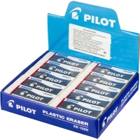 Ластик PILOT EE102/EE102N&nbsp; винил,карт.держатель,цв.белый, Япония,61х22х12мм