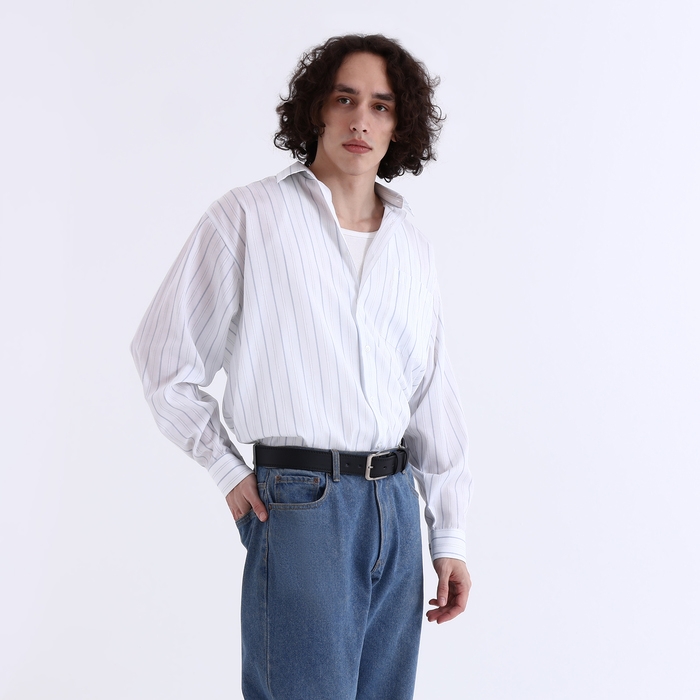 Ремень мужской, ширина 4 см, винт, пряжка металл, цвет чёрный Ремень мужской, ширина 4 см, винт, пряжка металл, цвет чёрный