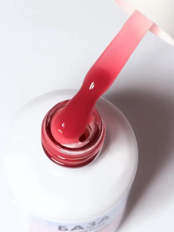 База камуфлирующая для ногтей, трехфазная, 15 мл, LED/UV, розовая (BG022)