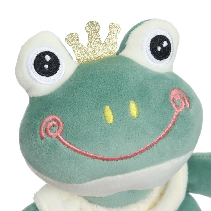 Игрушка-погремушка мягкая «Лягушастик», Крошка Я Игрушка-погремушка мягкая «Лягушастик», Крошка Я