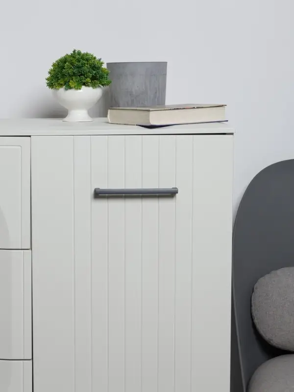 Ручка-скоба CAPPIO SQUARE RSC007, алюминий, м/о 160 мм, цвет графит