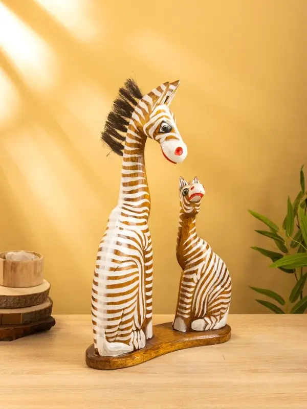 Сувенир «Зебры», 33×11×53 см, дерево Сувенир «Зебры», 33×11×53 см, дерево