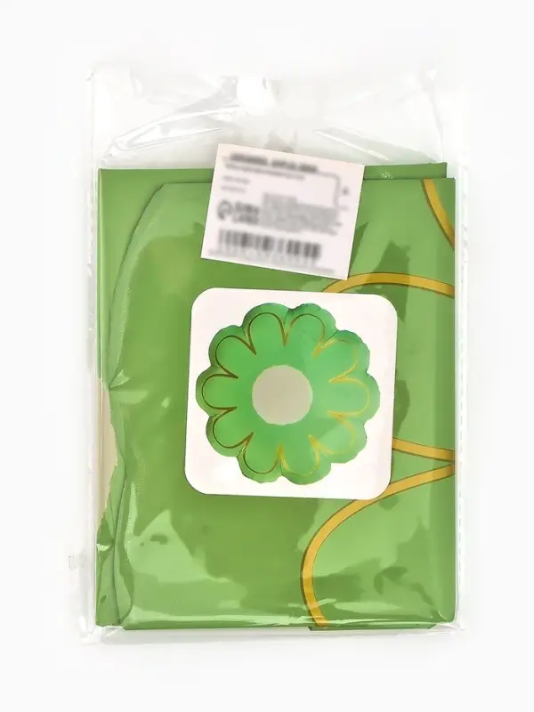 Воздушный шар фольгированный 21" "Ромашка" золотые лепестки, цвет мятный сатин, набор 5 штук   10936