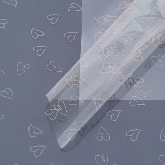 Пленка листах глянцевая 58×58 см, розовый, 50 микрон Пленка листах глянцевая 58×58 см, розовый, 50 микрон