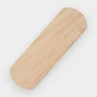 Щётка для замшевой обуви LaDо́m, буковое дерево, 12.3&times;4.3&times;3 см, бежевая