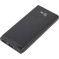 Внешний аккумулятор Cactus CS-PBFSFT-10000 10000mAh 2.1A 2xUSB черный