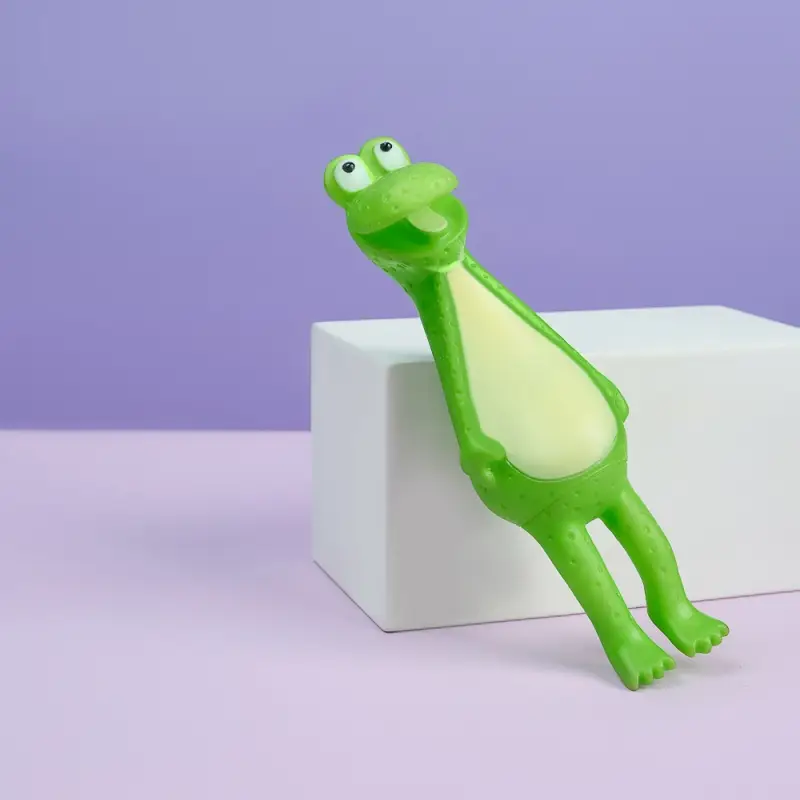 VETTA Игрушка для домашних животных, ПВХ, 23х6,5 см, лягушка