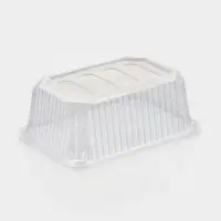 Контейнер одноразовый &laquo;Юпласт&raquo;, пластик, 1 л, 18.6&times;13.2&times;6.4 см, прозрачный