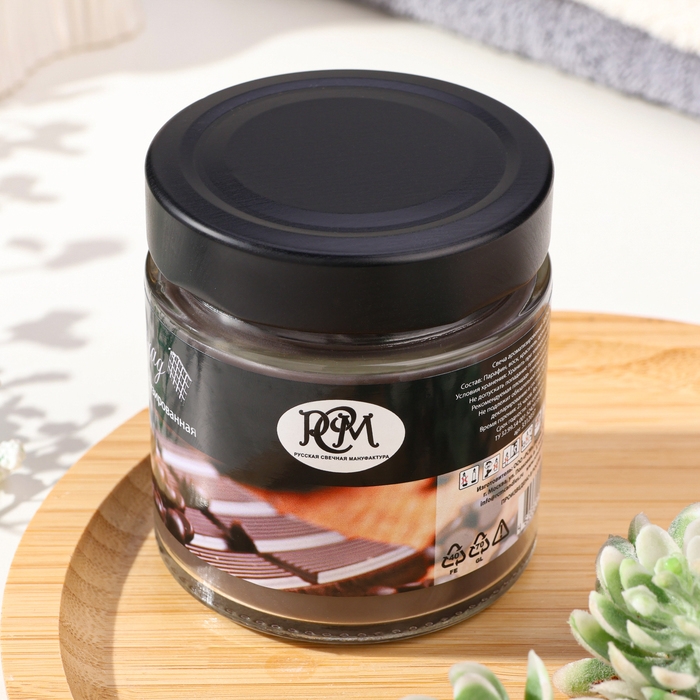 Свеча в банке ароматическая Свеча в банке ароматическая "Шоколад", 25 ч