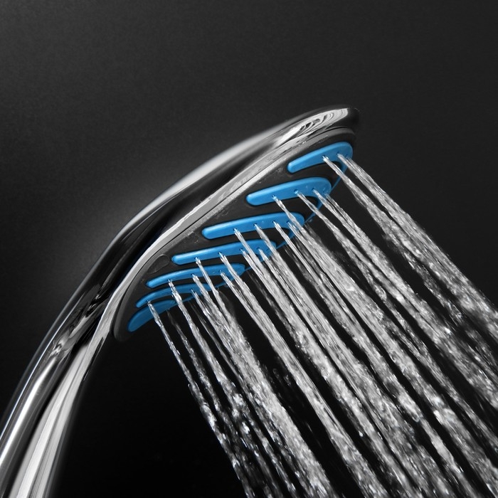 Лейка для душа ZEIN Z406, 1 режим, пластик, хром