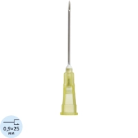 Игла инъекционная 20G (0,9х25 мм), Paramed 100 шт/уп