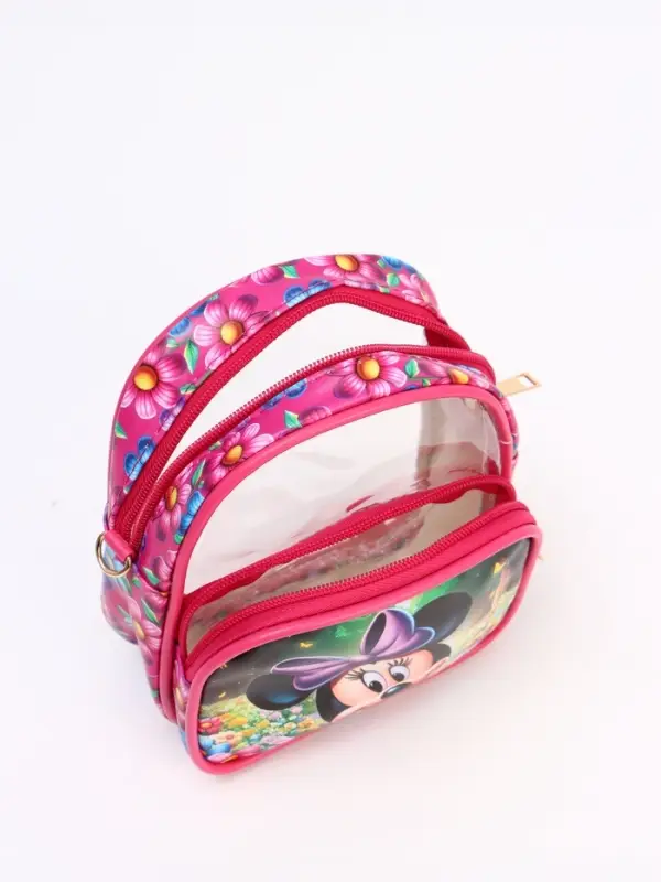 Рюкзак детский для девочки, 18х15х7 см, Минни Маус Рюкзак детский для девочки, 18х15х7 см, Минни Маус