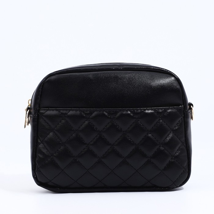 Сумка кросс-боди на молнии, цвет чёрный Сумка кросс-боди на молнии, цвет чёрный