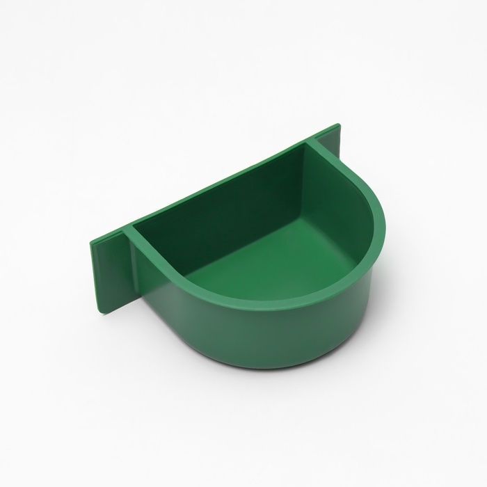 Кормушка для птиц 10,6 х 8,3 х 3,6 см, зeлёная Кормушка для птиц 10,6 х 8,3 х 3,6 см, зeлёная