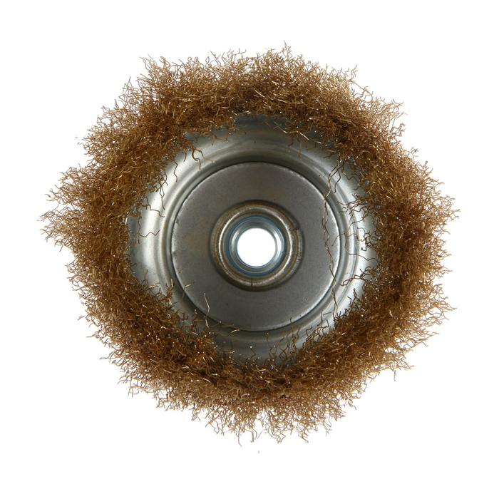 Щетка металлическая для УШМ ЛОМ,  Щетка металлическая для УШМ ЛОМ, "чашка", М14, 125 мм