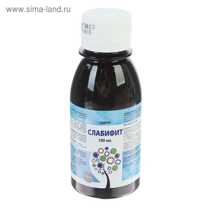 Сироп «Слабифит», при запорах, 100 мл Сироп «Слабифит», при запорах, 100 мл