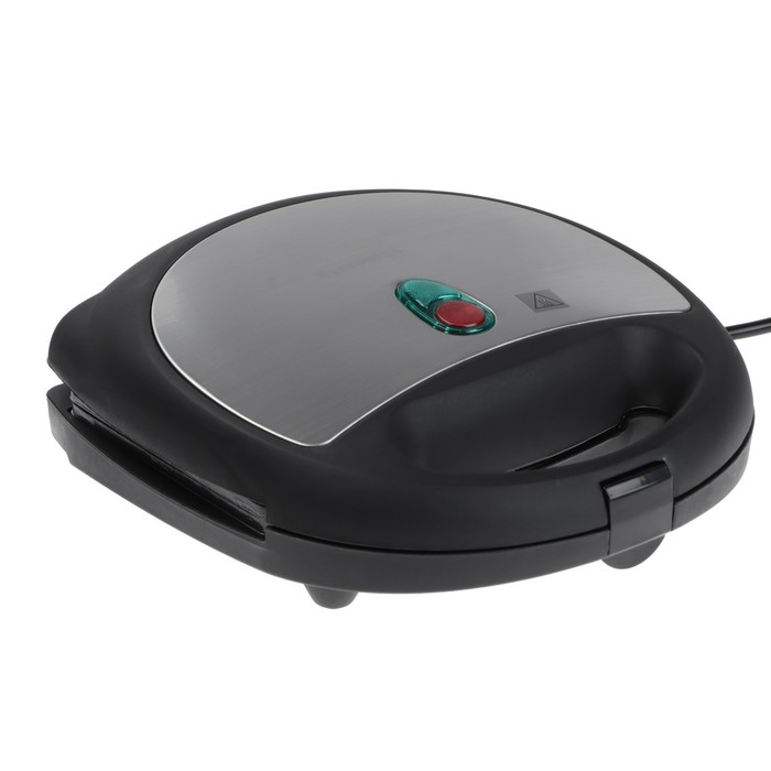 Вафельница электрическая Вафельница электрическая "Чудесница" ЭВ-4, 700 Вт, пончики, сэндвичи, чёрно-серебристая