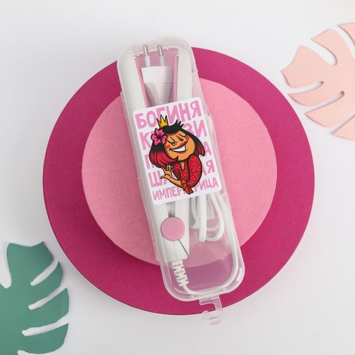 Плойка гофре мини «Богиня», LW-18, 17 х 2 см. Плойка гофре мини «Богиня», LW-18, 17 х 2 см.