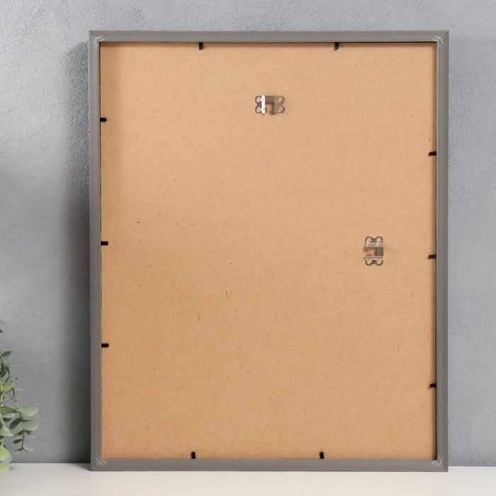 Фоторамка пластик Фоторамка пластик "МИРАМ" 40х50 см, чёрный (пластиковый экран)