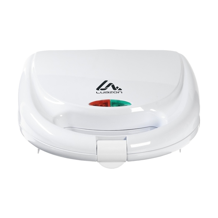 Электровафельница Luazon WV-02, 750 Вт, венские вафли, антипригарное покрытие, белая Электровафельница Luazon WV-02, 750 Вт, венские вафли, антипригарное покрытие, белая