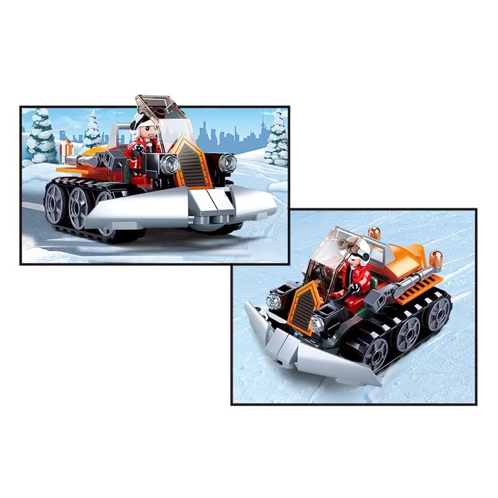 Конструктор Город «Снегоуборщик», 82 детали Конструктор Город «Снегоуборщик», 82 детали
